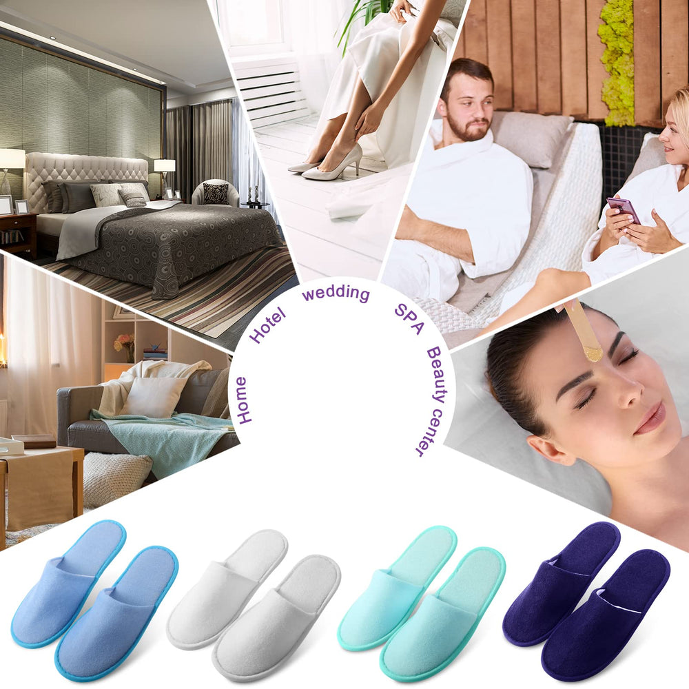 24 paires pratiques dans un coffret pour invites.