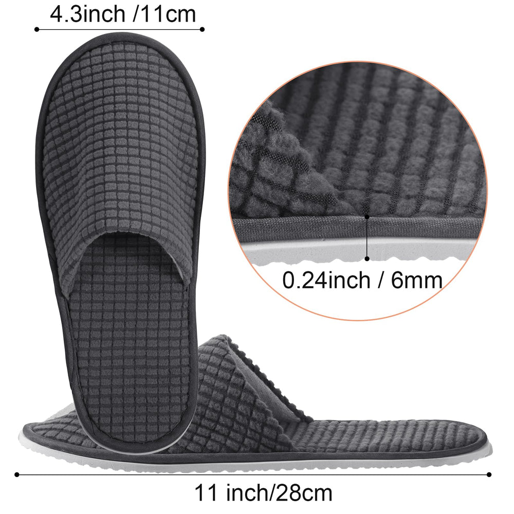 Chaussons Geyoga en tissu éponge doux et confortable