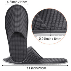 Chaussons Geyoga en tissu éponge doux et confortable