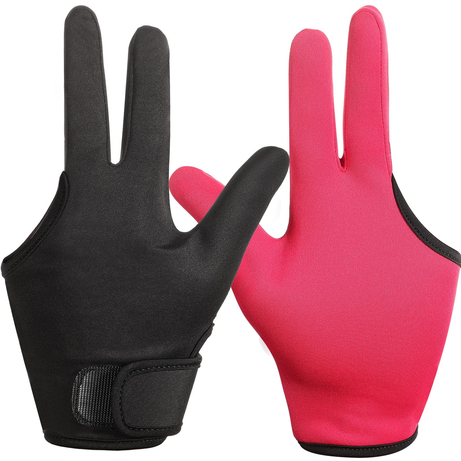 Geyoga gants résistants chaleur 3-doigts, ensemble pratique pour coiffage sécurisé.