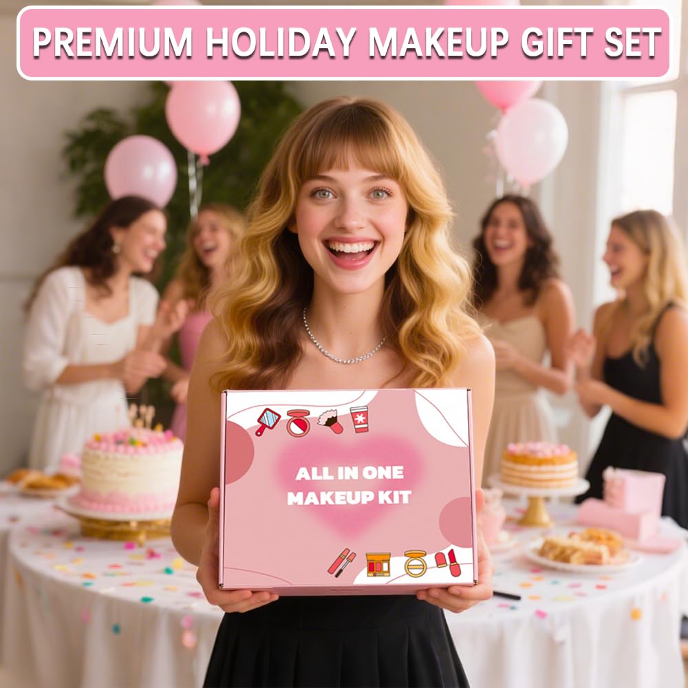 Geyomi kit maquillage tout-en-un: pinceaux maquillage pour application précise et homogène