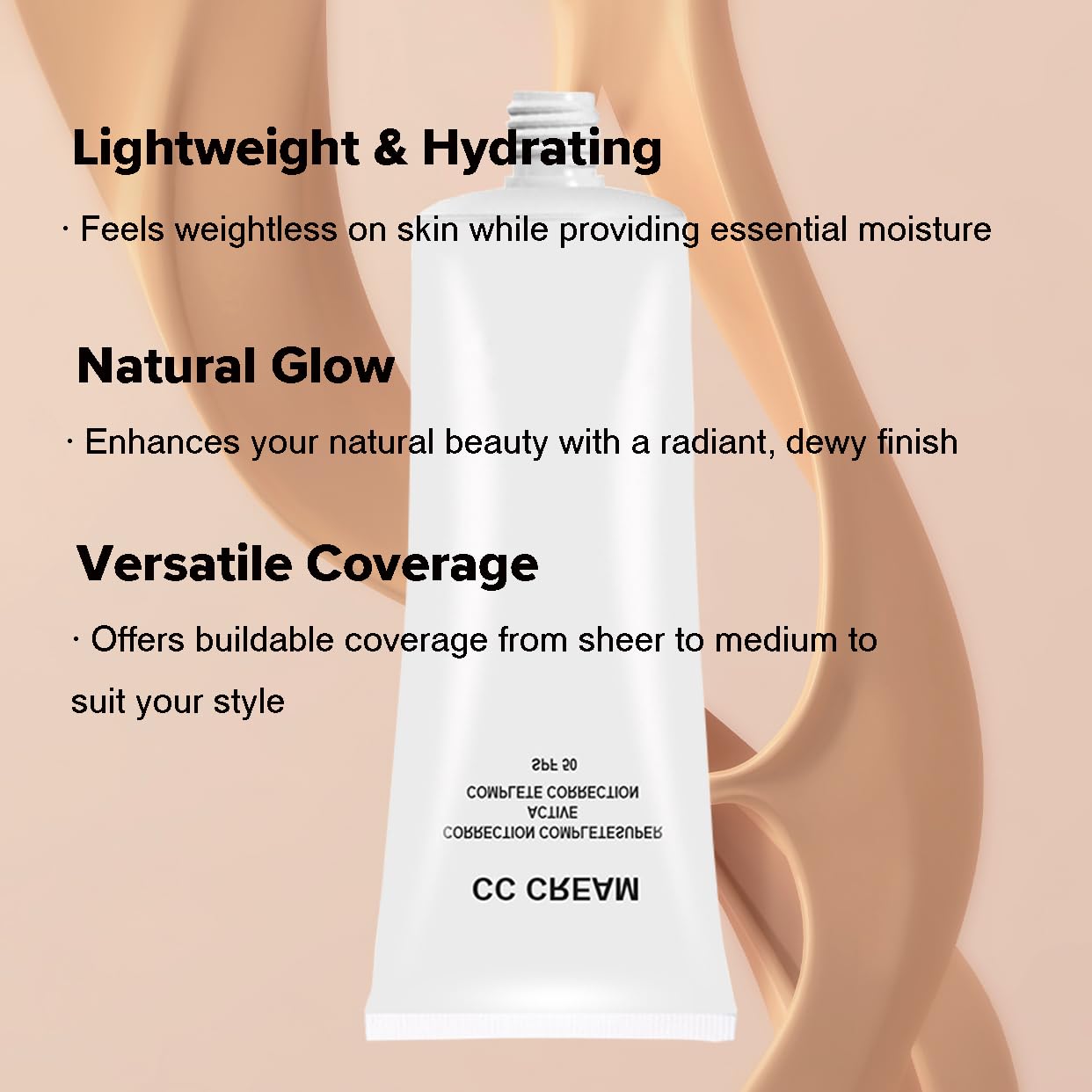 GHFCZOO CC Cream finition semi-matte pour un maquillage discret