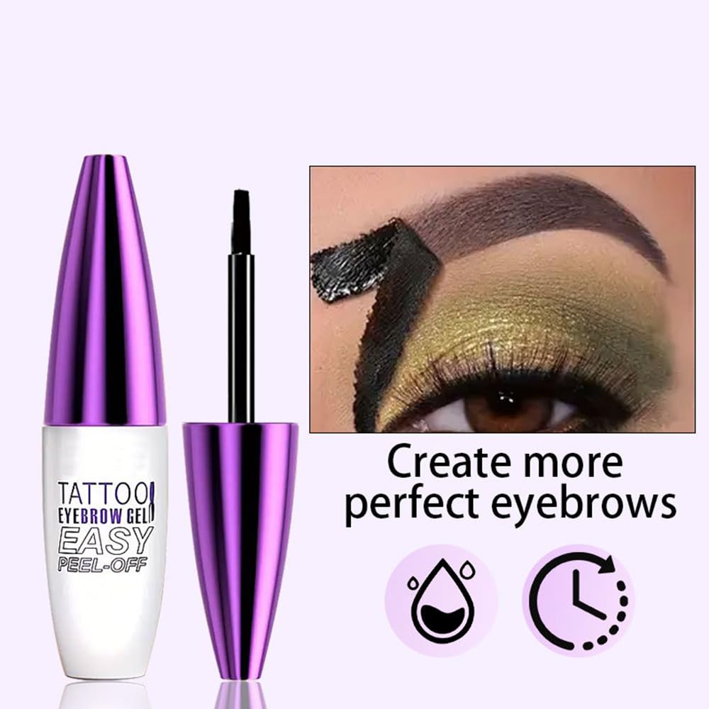 GHFCZOO produit resistant a l eau et a la sueur pour sourcils