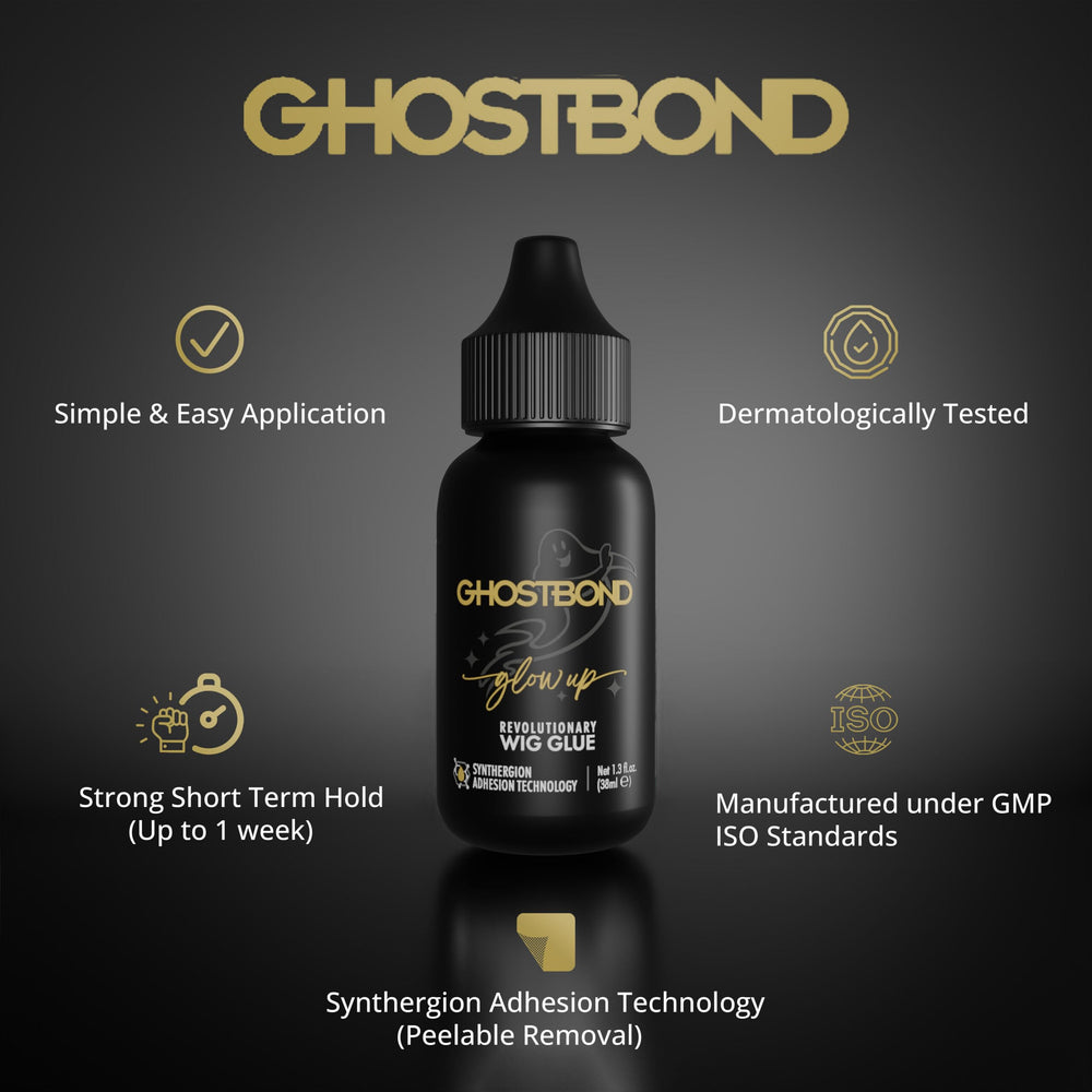 GHOSTBOND Glowup, application rapide et tenue fiable pour une journée complète.