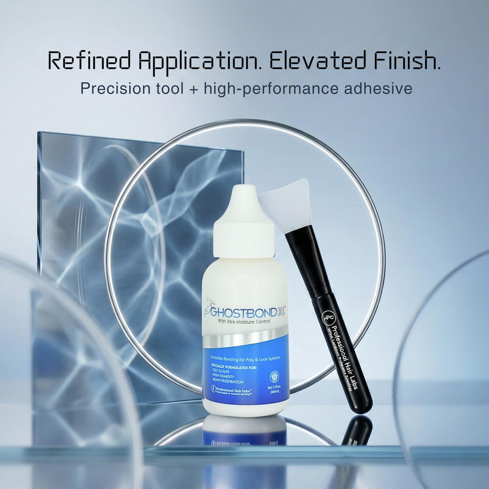 GHOSTBOND XL applicateur silicone doux, application nette sans amas.
