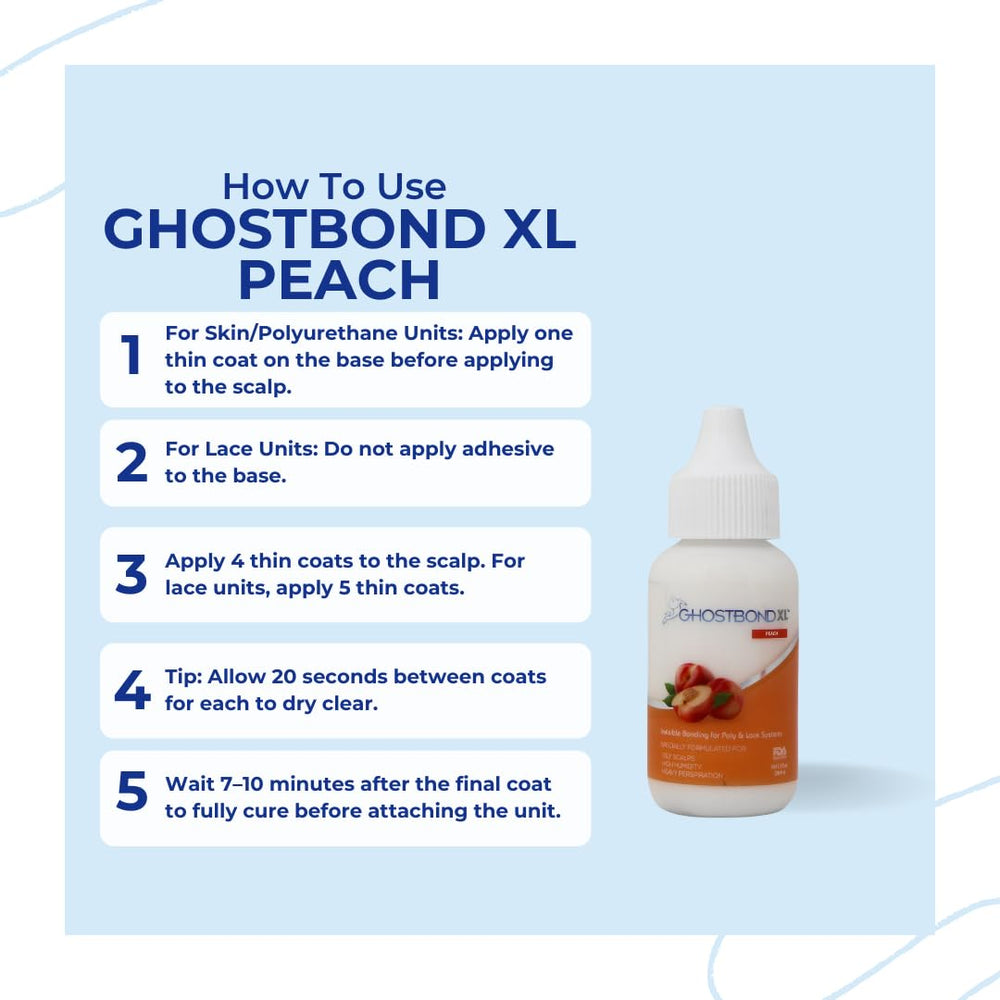 GHOSTBOND XL Green Apple - bond invisible pour un fini naturel