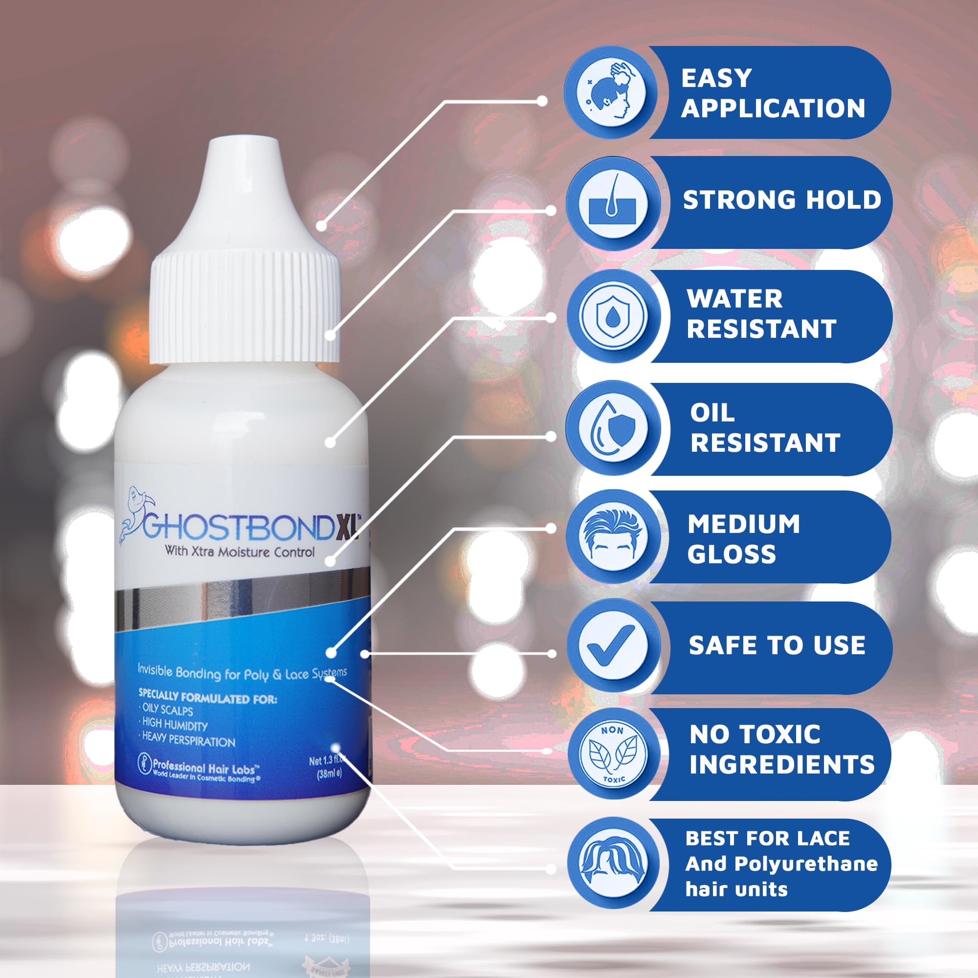 GHOSTBOND XL tenue légère et confort durable.