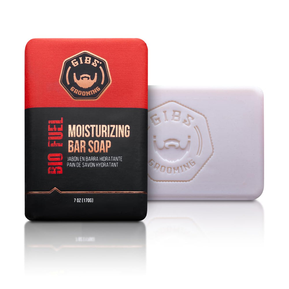 GIBS Bio Fuel – savon barre santal, hydratation durable et parfum boisé.