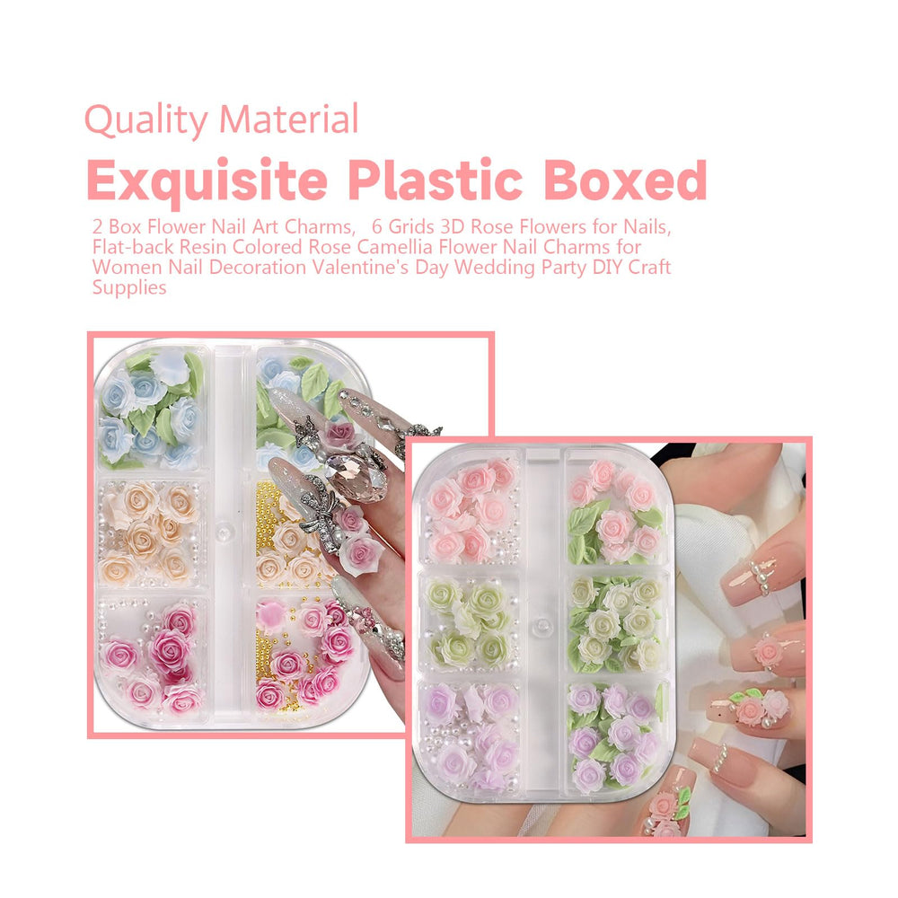Gieehiol déco ongles rose, personnalisation d’accessoires