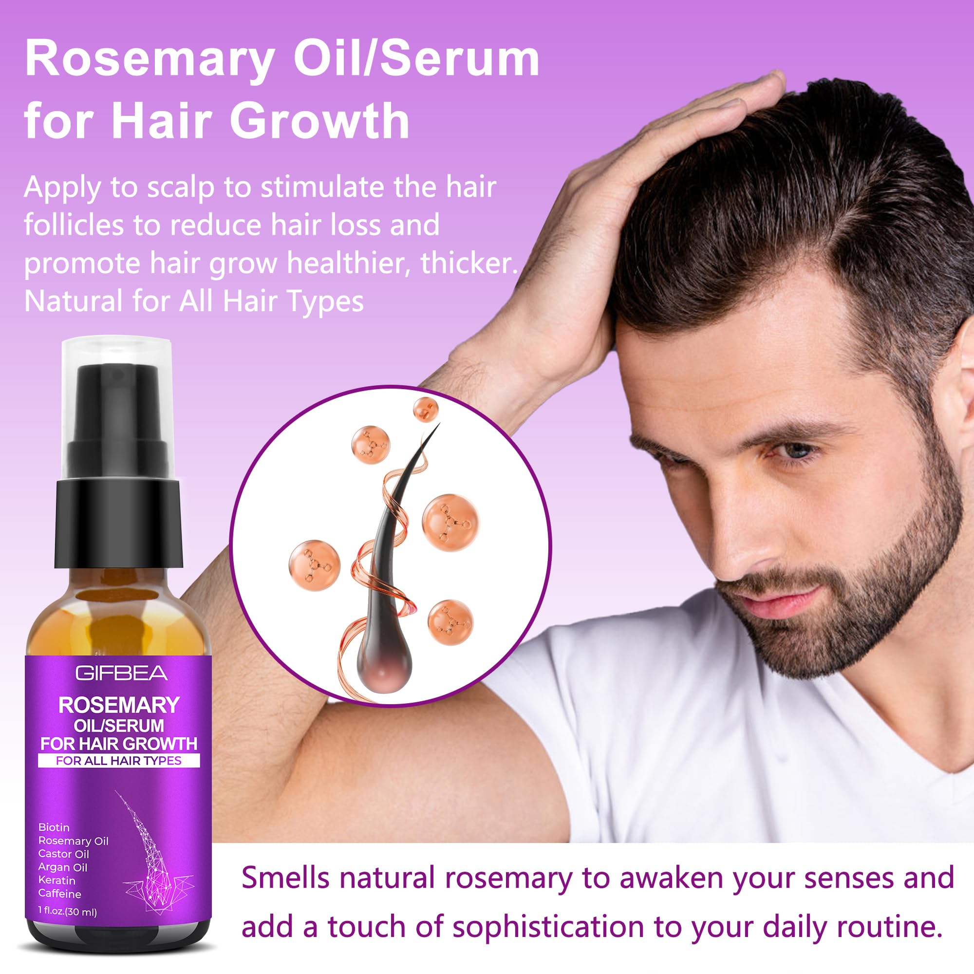 GIFBEA Huile Argane et Ricin – nourrissante en profondeur pour cheveux forts.