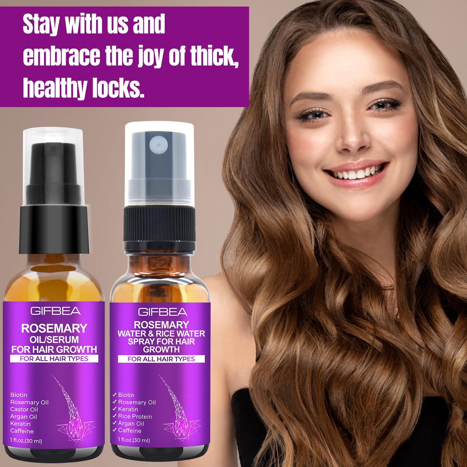 GIFBEA Routine cheveux – offre vitalité et volume.