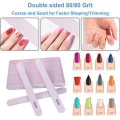 GigaGround lime à ongles 80-80 portable, pratique pour retouches en déplacement