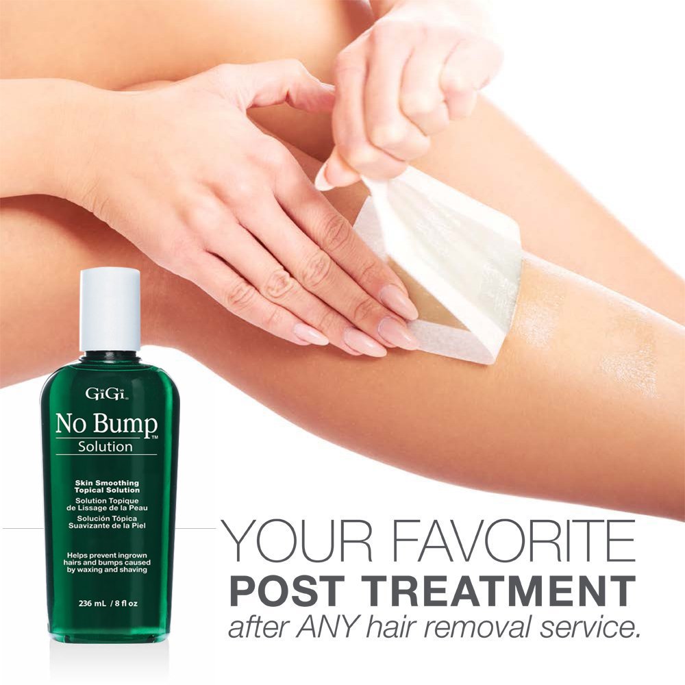GIGI Solution Sans Poils Incarnés — glycérine hydratante renforçant la barrière cutanée.