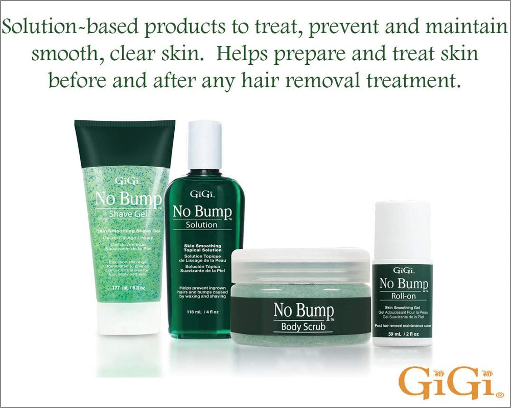 GIGI Solution Sans Poils Incarnés — pores nets et peau sans résidu.