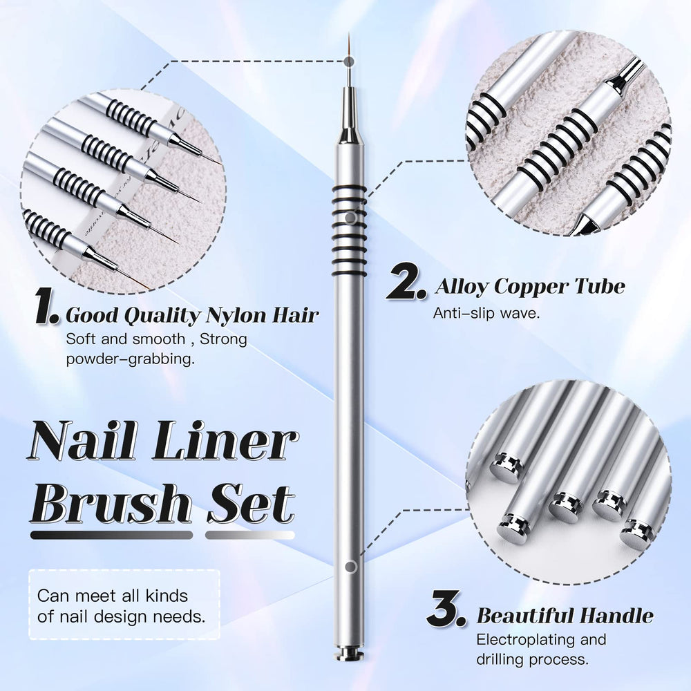 Pinceau Giifnonnt art-ongles 11mm pour contours nets et lignes audacieuses.