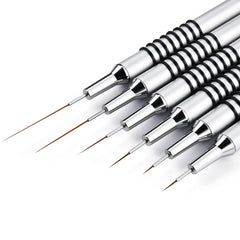 Pinceau Giifnonnt art-ongles 5mm pour détails fins et lignes précises.