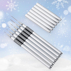 Pinceau Giifnonnt art-ongles 9mm pour motifs délicats et remplissage précis.