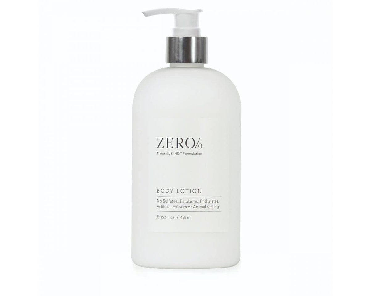 Gilchrist et Soames Zero% Lotion pour le corps en flacon: hydratation légère et fraîche.