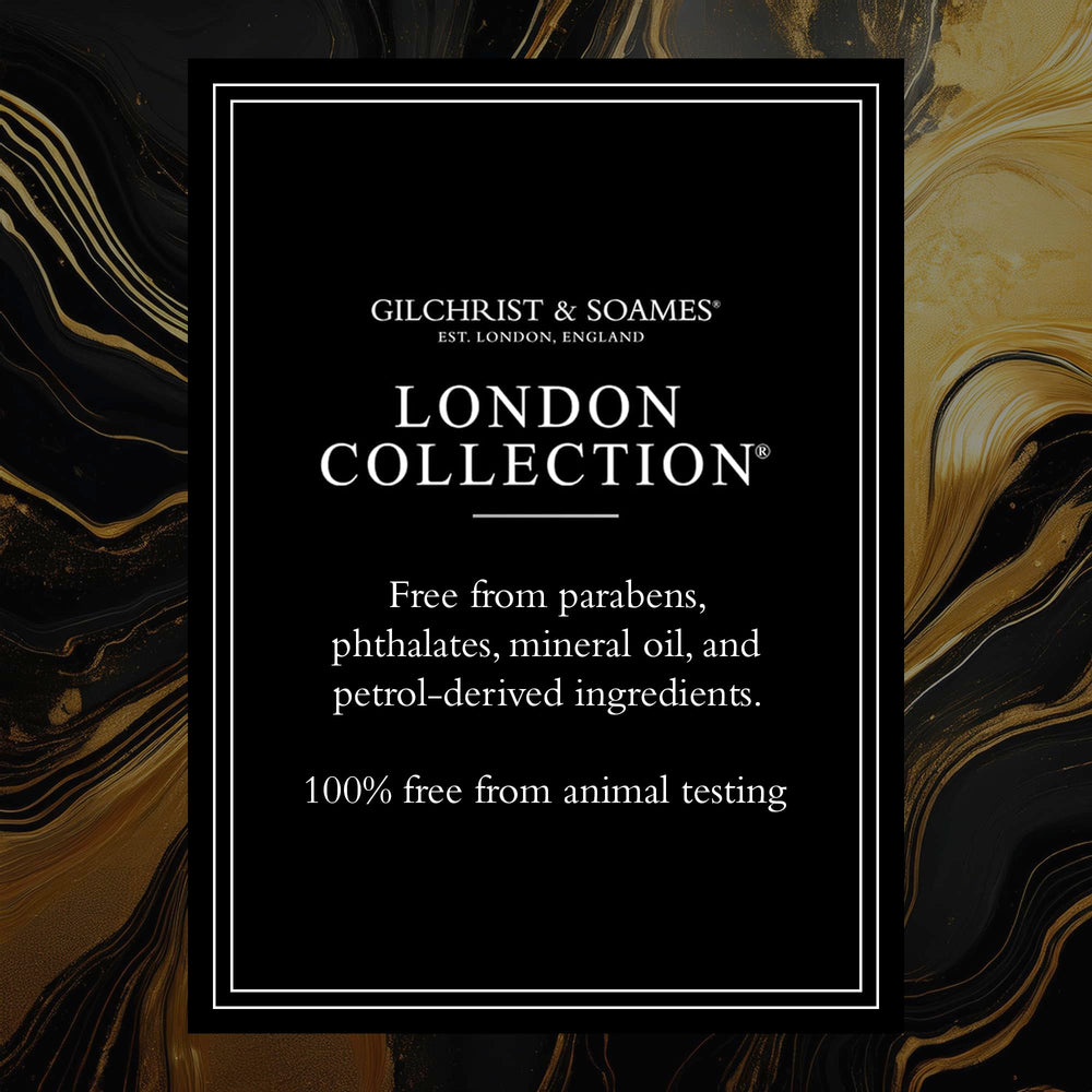 Gilchrist & Soames London Collection Shampooing: notes ambre, parfum durable et sensation de propreté.