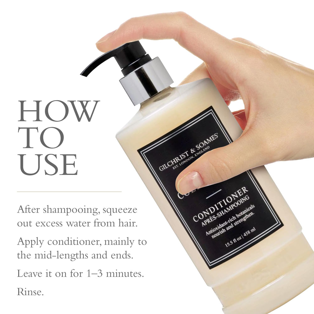 Gilchrist & Soames London Conditionneur: approche éthique et respectueuse de l’environnement.