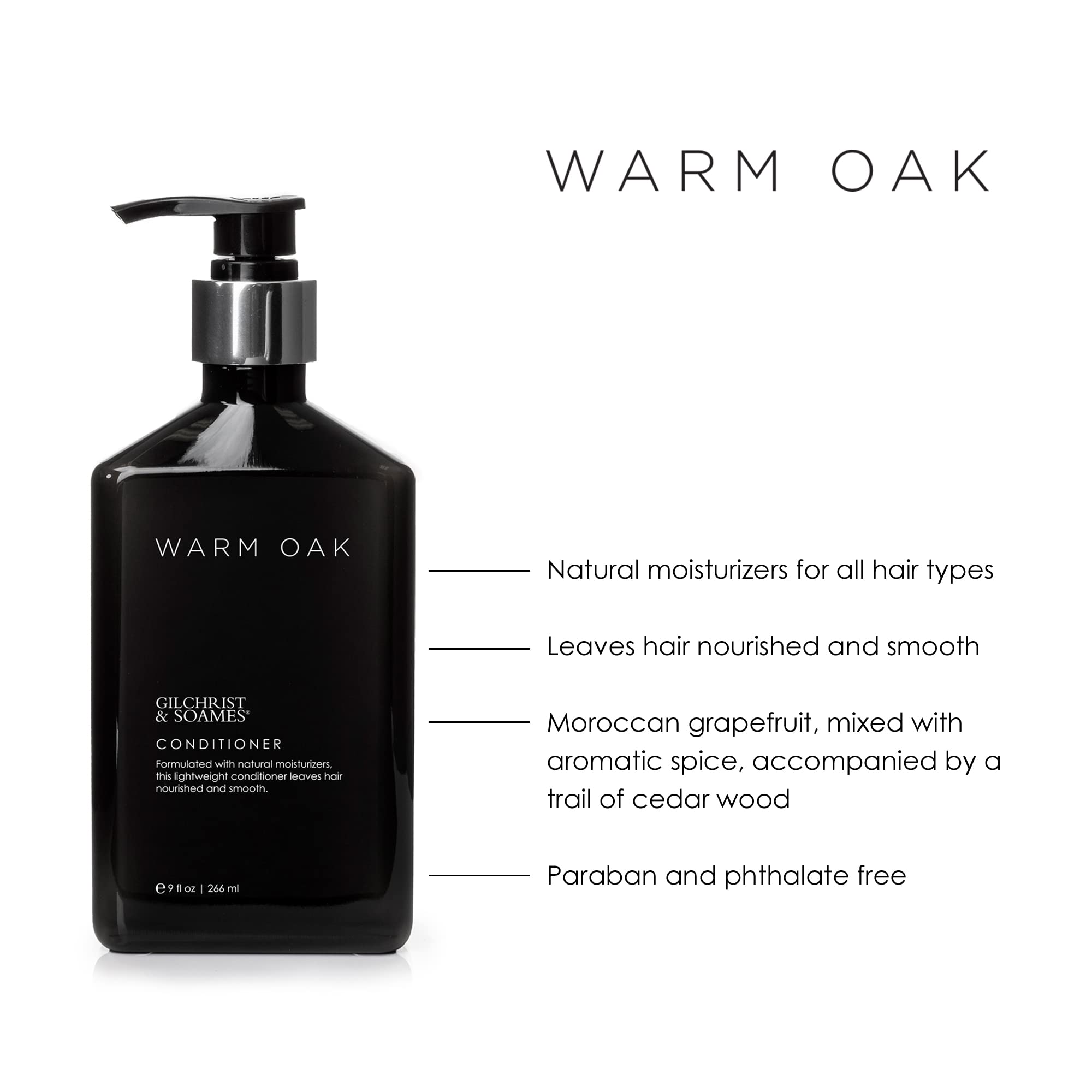 Texture cremeuse de l apres-shampoing Warm Oak facile a appliquer sur tous les types de cheveux