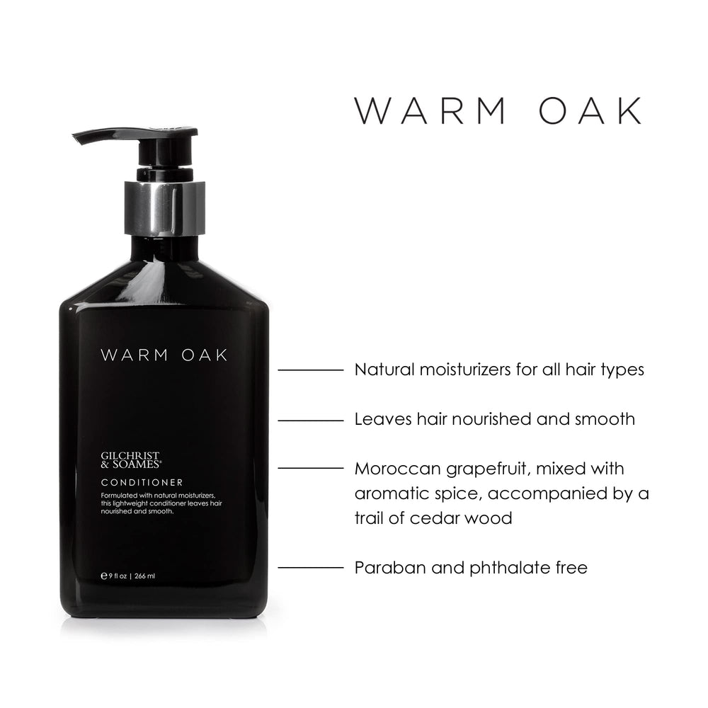 Texture cremeuse de l apres-shampoing Warm Oak facile a appliquer sur tous les types de cheveux