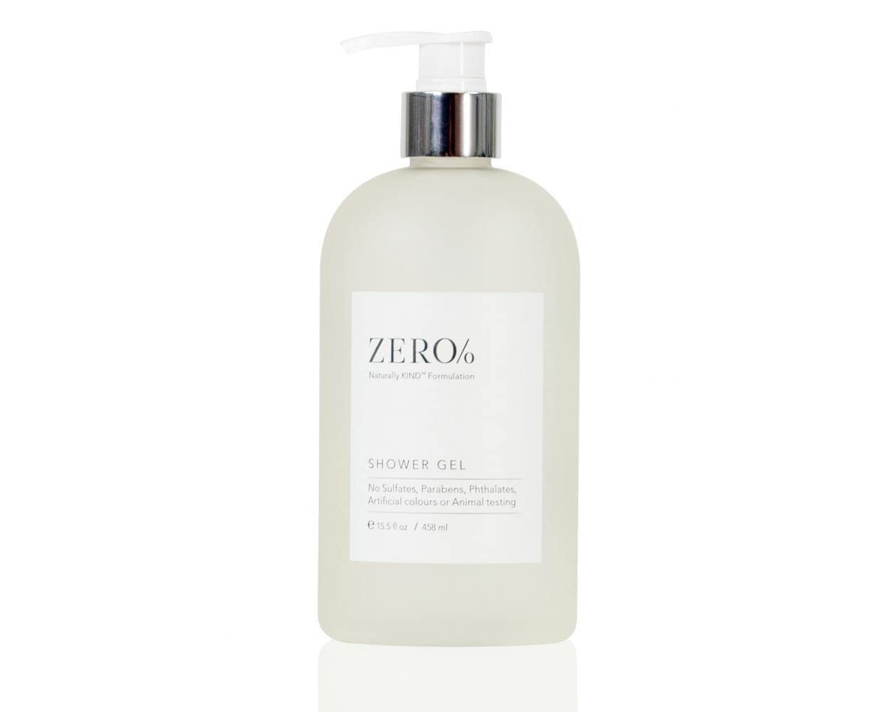 Gilchrist & Soames Zero% Gel Douche – bouteille élégante, hydratation douce après chaque douche.