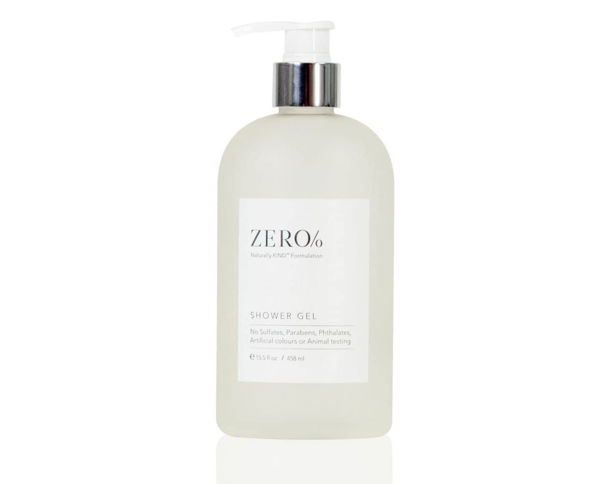 Gilchrist & Soames Zero% Gel Douche – bouteille élégante, hydratation douce après chaque douche.