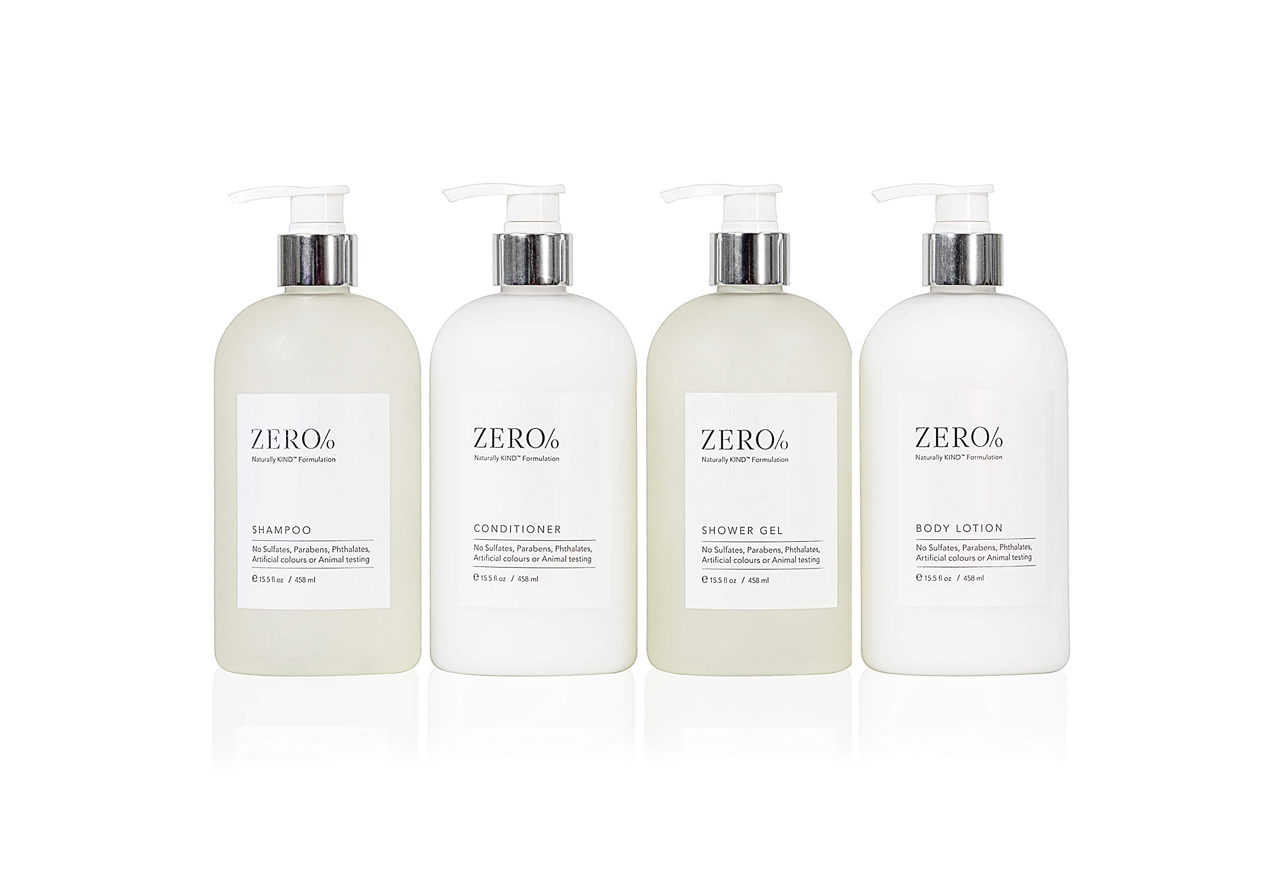 Gilchrist & Soames Zero% Shampoo, texture crèmeuse montrée, nettoyage en douceur des cheveux.