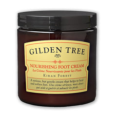 GILDEN TREE Crème pieds nourrissante: texture riche qui apaise les pieds secs et craquelés.