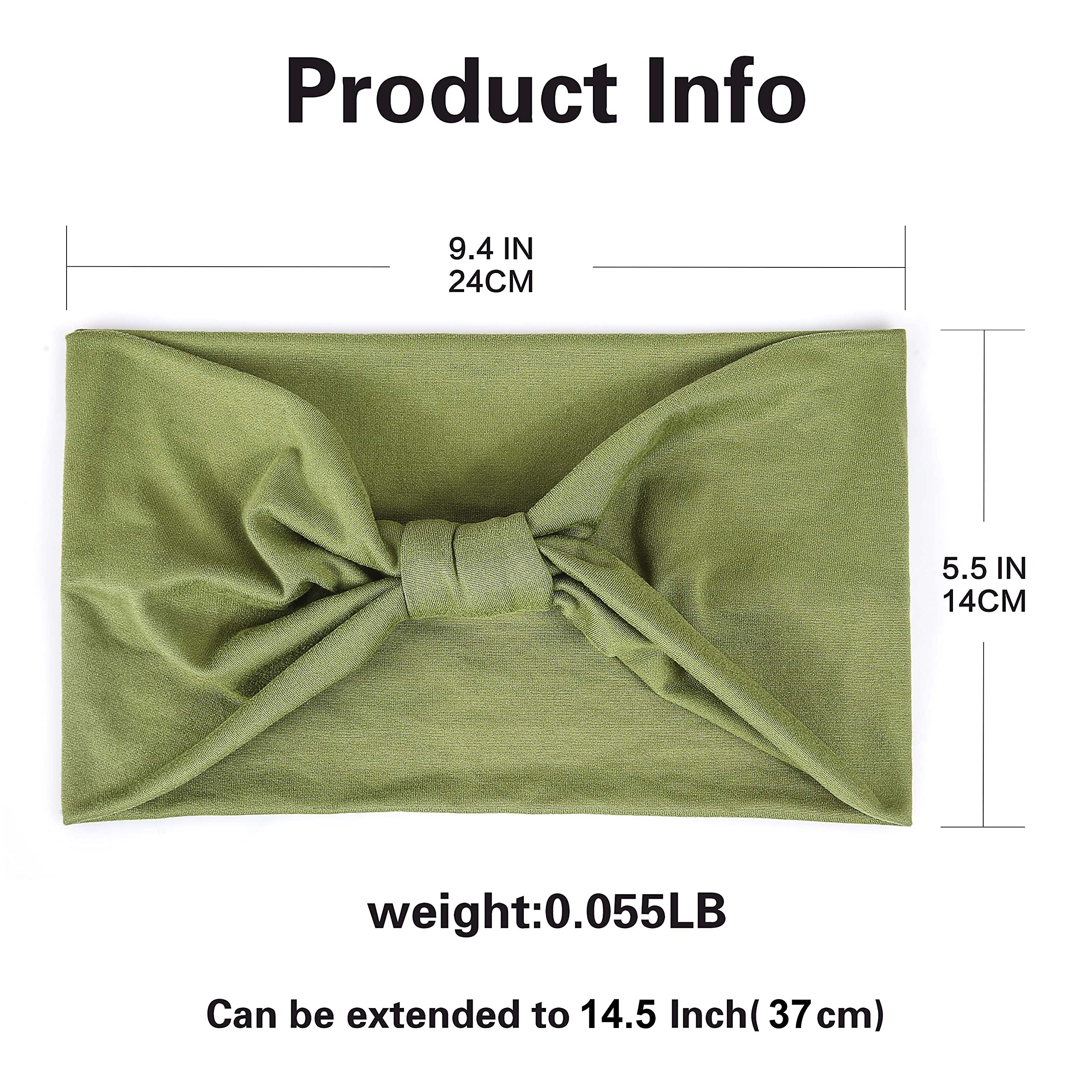 Bandeau GiLi large et doux en coton, confort durable.