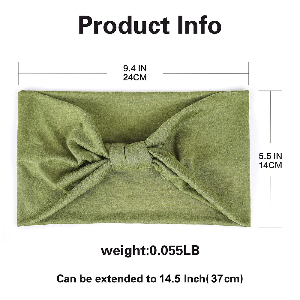 Bandeau GiLi large et doux en coton, confort durable.