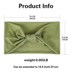 Bandeau GiLi large et doux en coton, confort durable.