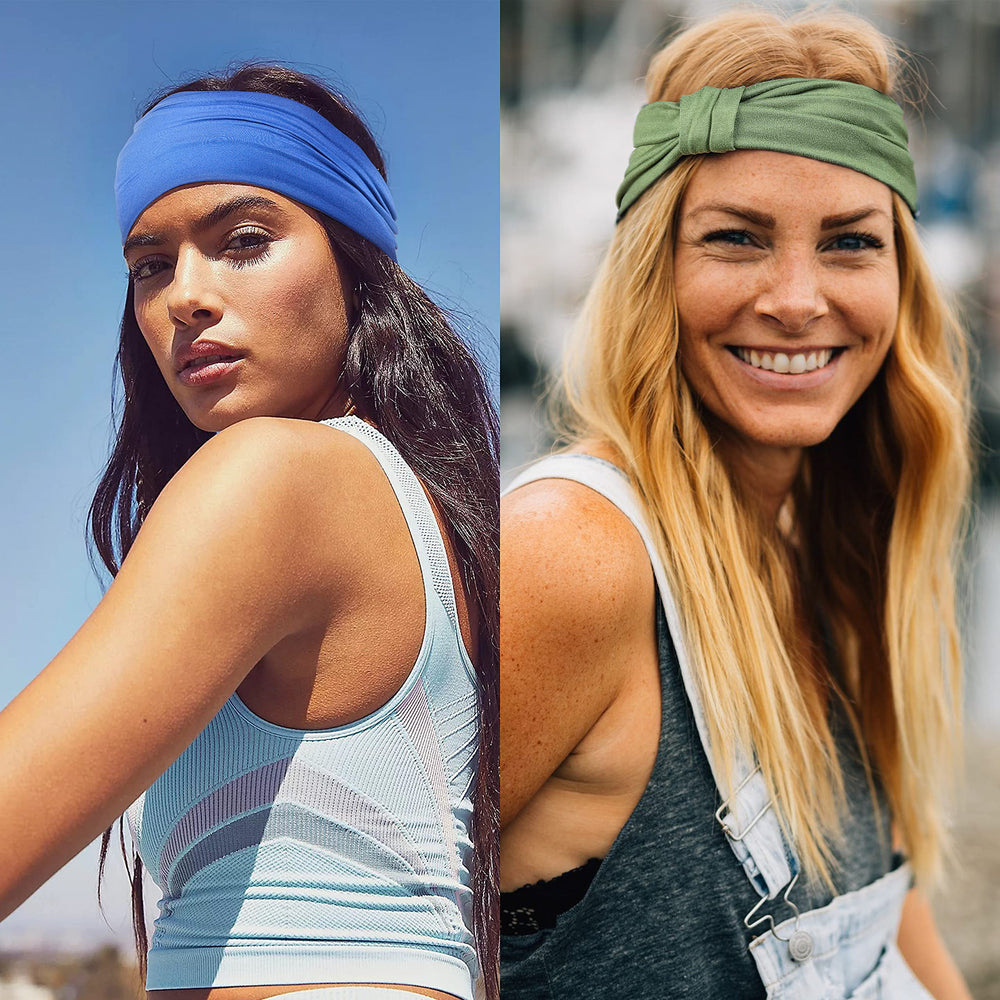 Bandeaux GiLi en coton légers et respirants pour sport.