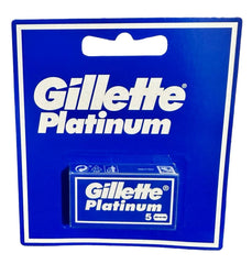 Lame en acier inoxydable de Gillette détail pour une coupe fidèle.