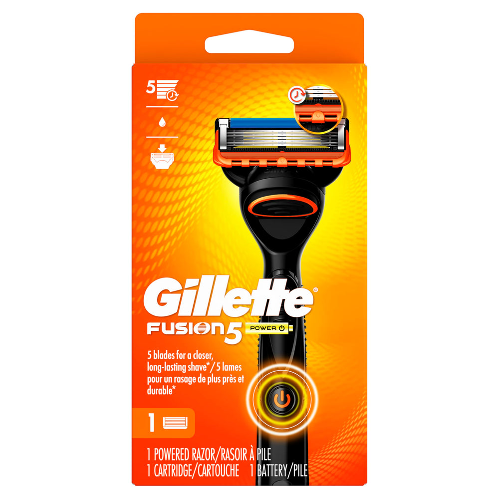 Compatibilité des lames Fusion5 avec tous les manches Gillette à 5 lames.