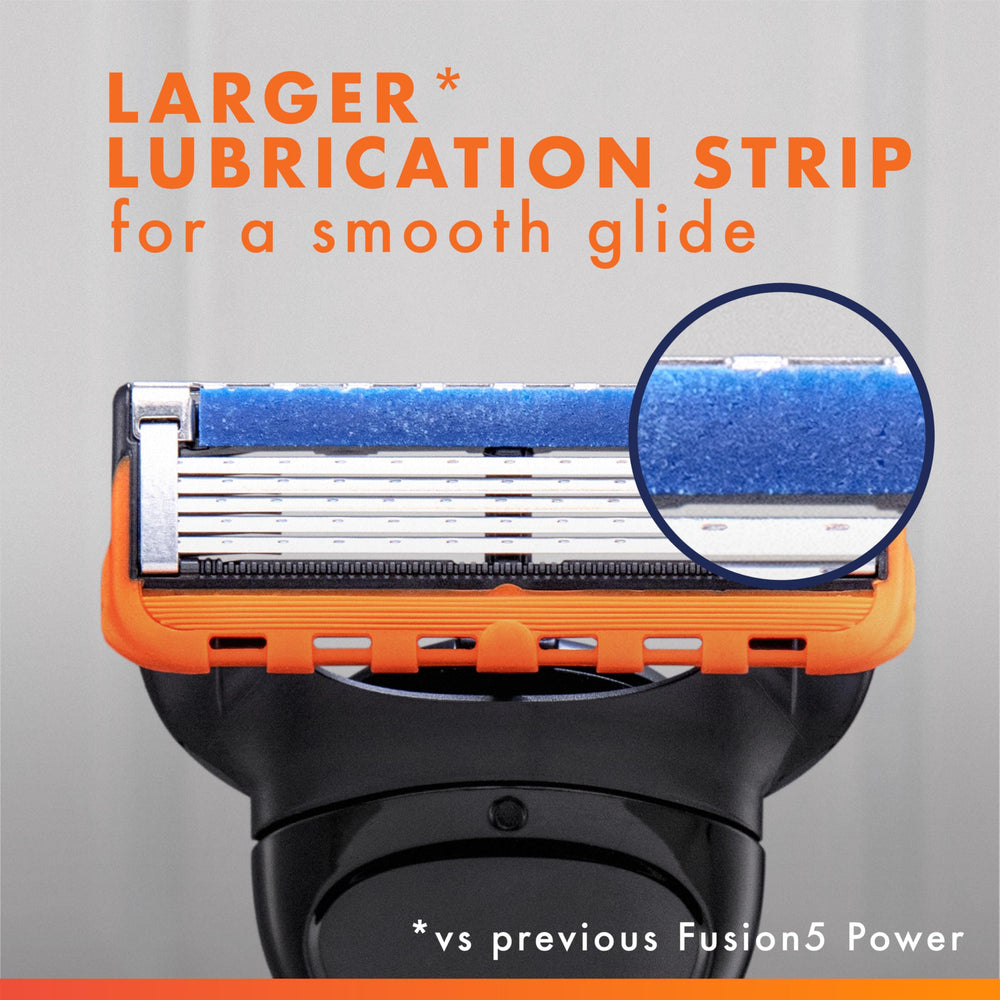 Glisse douce grâce au design Fusion5 Power pour plus de confort.
