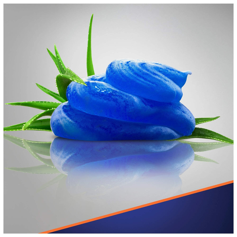 Application facile du gel avant rasage pour une glisse optimale.