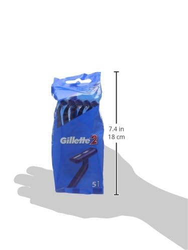 Pack de 5 rasoirs prêts à remplacer dans votre trousse.