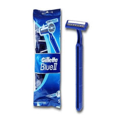 Le rasoir jetable Gillette G2 glisse en douceur sur la peau.