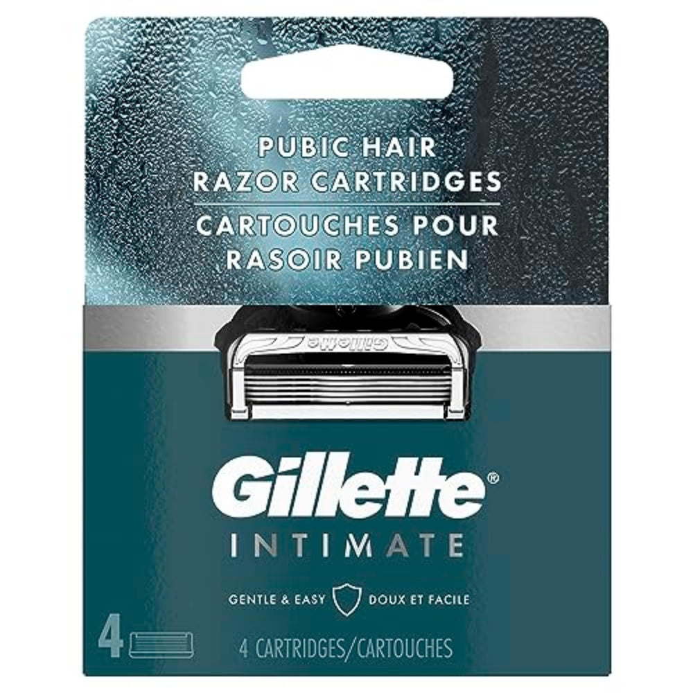 Cartouches Gillette Intimate avec 5 lames pour coupe nette et confortable