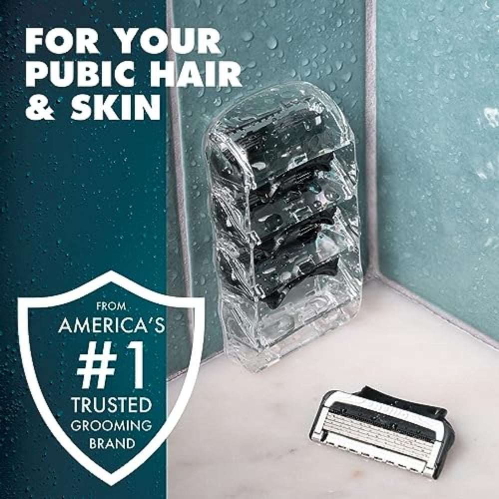 Cartouche Gillette Intimate testée dermatologiquement sur peau sensible