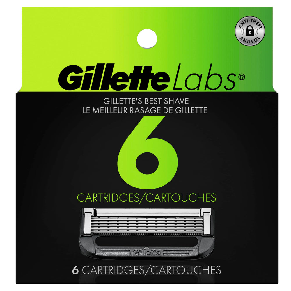 Coffret cadeau GilletteLabs avec recharges incluses.