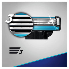 Gillette Mach3 Lames 4 - emballage: utilisation confortable et efficace.