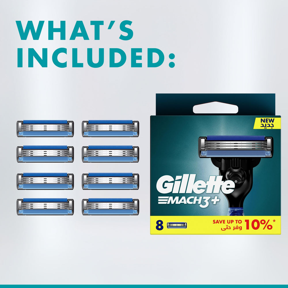 Gillette Mach3 finition soignée et packaging éco-responsable.