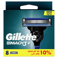 Gillette Mach3: emballage principal des lames offrant un rasage efficace.