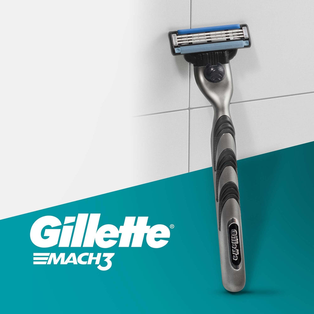 Gillette Mach3 rasage efficace en moins de passages.