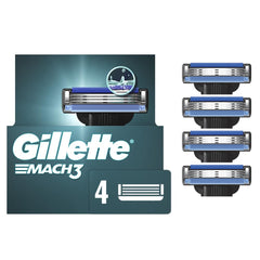 Gillette Mach3 refills — 3 lames duracomfort pour un rasage précis.