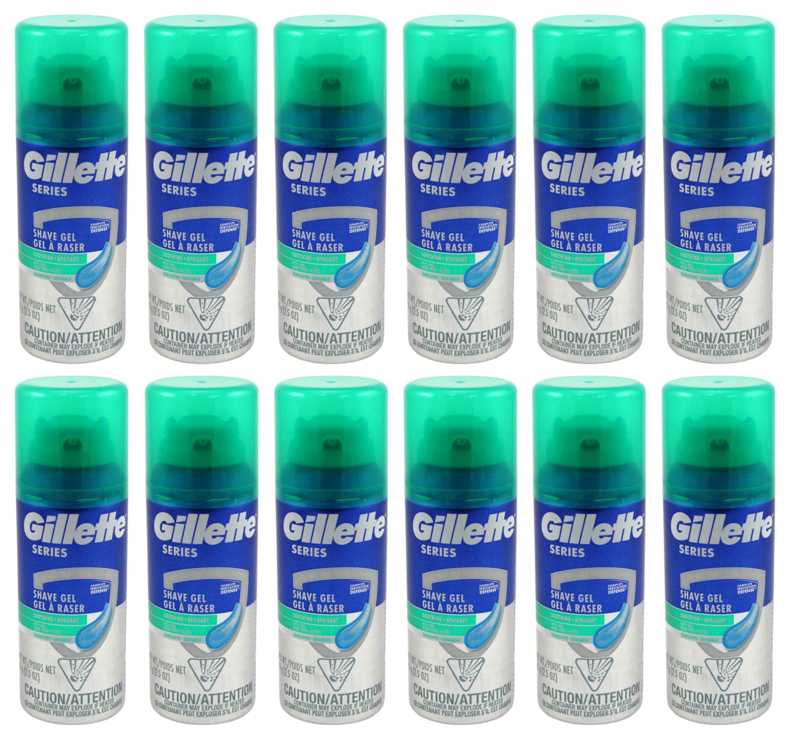 Flacon Gillette Series gel rasage compact, hydratant et rafraîchissant