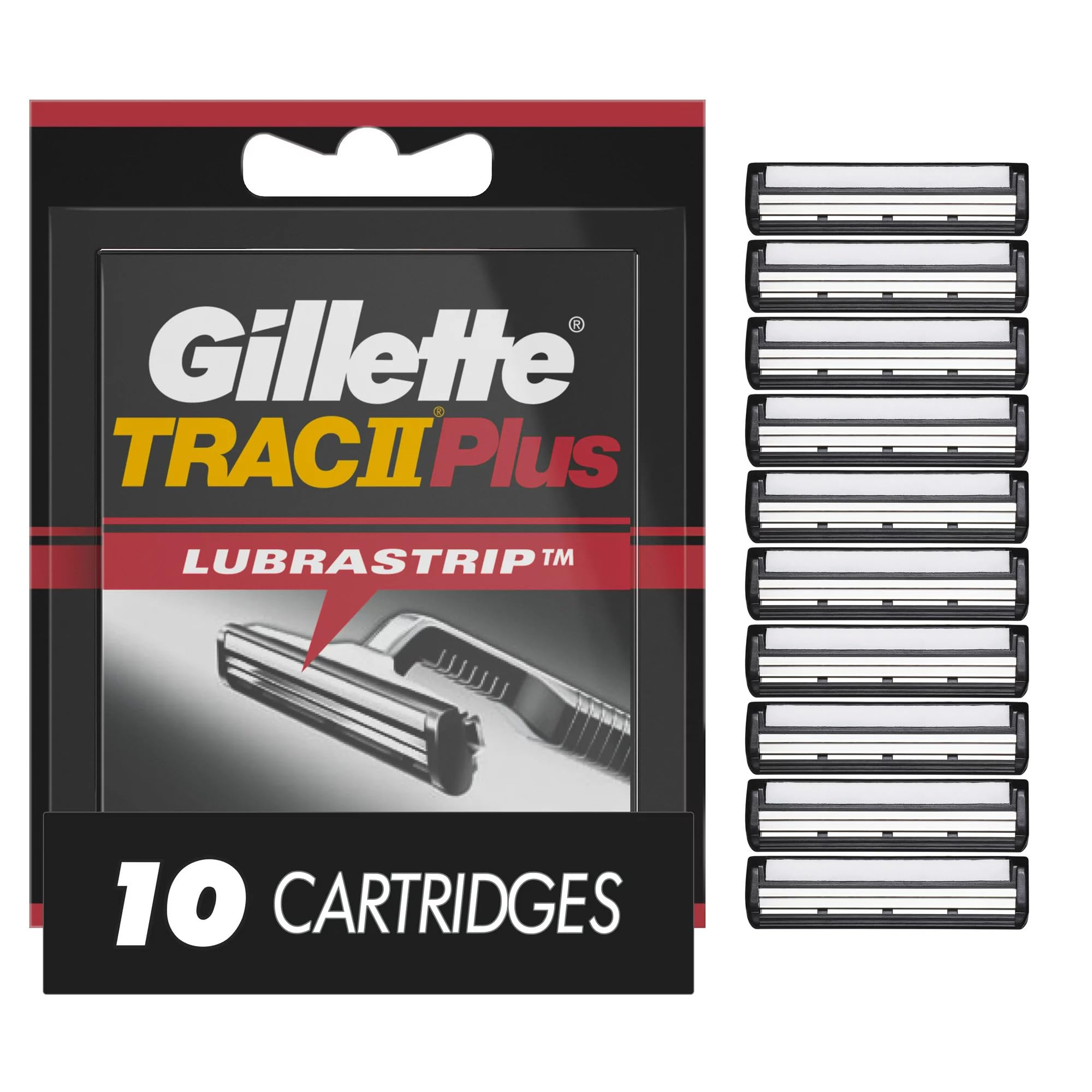 Gillette TRAC II qualité de marque reconnue par les utilisateurs.